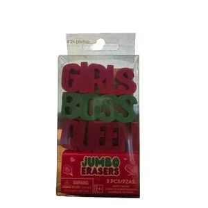 Jumbo Erasers Girl/Boss/Queen